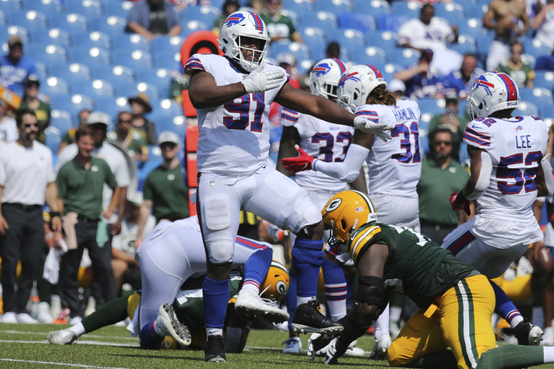 Packers Bills Football